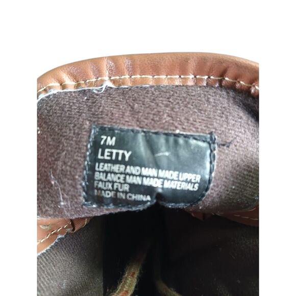 Khombu Women's Letty Size 7M Brown / Navy Rubber Boots - Picture 5 of 9